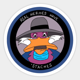 Movember Darkwing Sticker